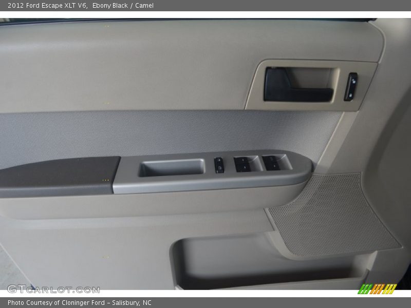 Ebony Black / Camel 2012 Ford Escape XLT V6