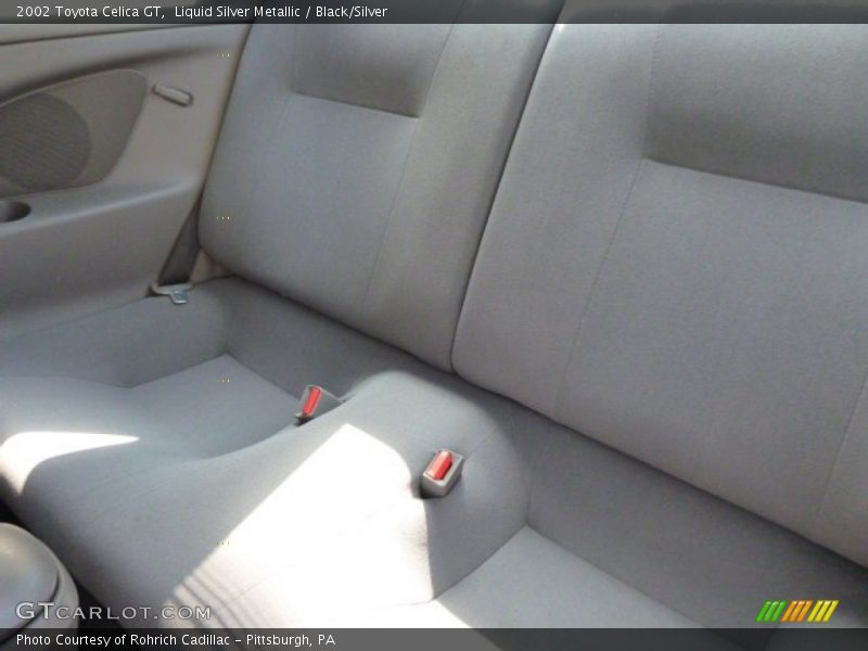 Liquid Silver Metallic / Black/Silver 2002 Toyota Celica GT