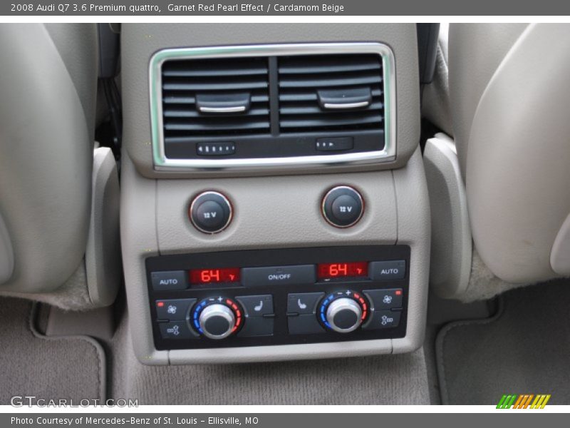 Controls of 2008 Q7 3.6 Premium quattro