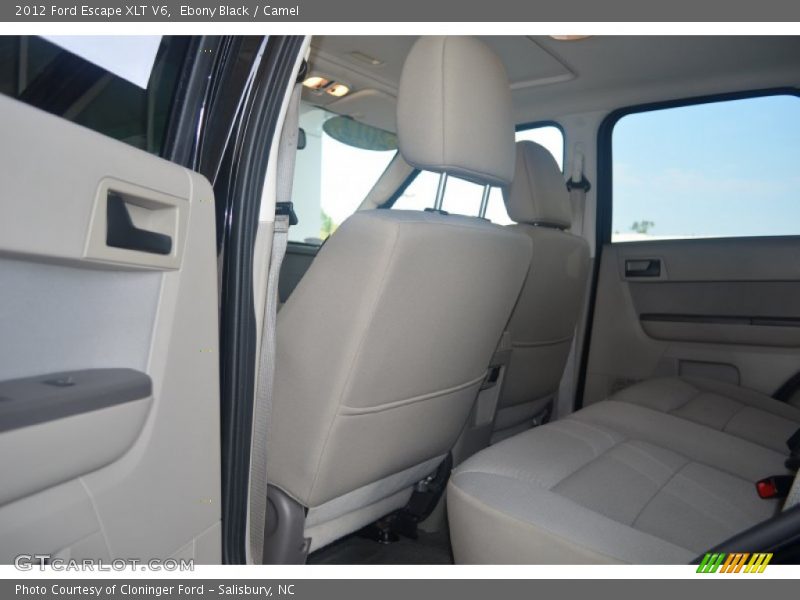 Ebony Black / Camel 2012 Ford Escape XLT V6