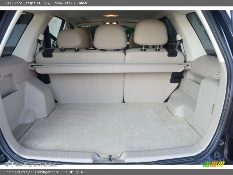 Ebony Black / Camel 2012 Ford Escape XLT V6