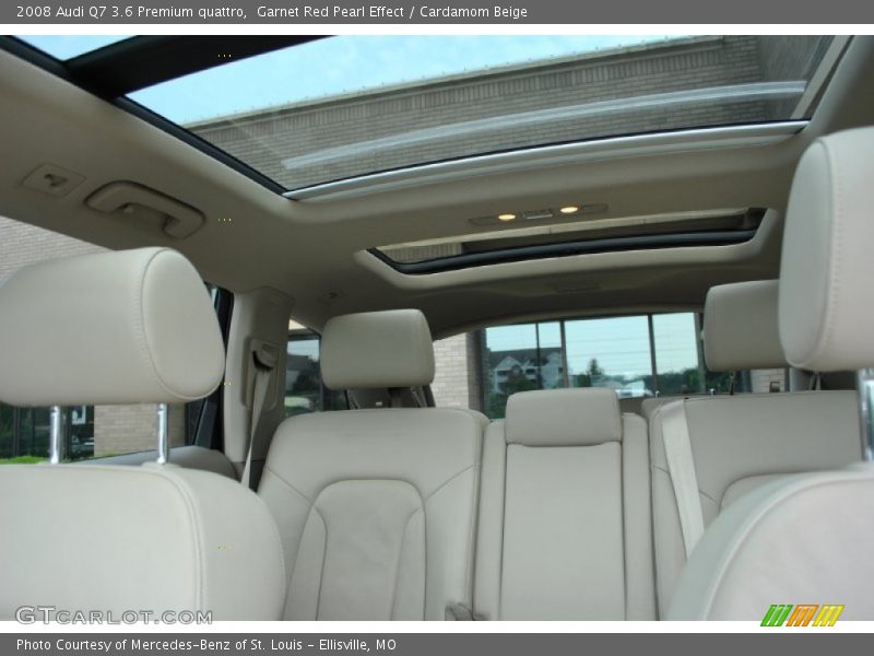 Sunroof of 2008 Q7 3.6 Premium quattro