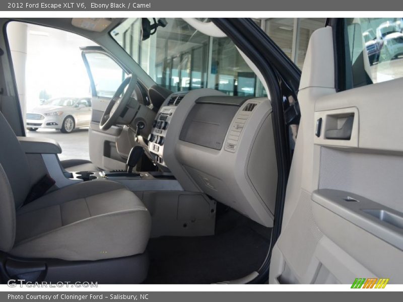 Ebony Black / Camel 2012 Ford Escape XLT V6