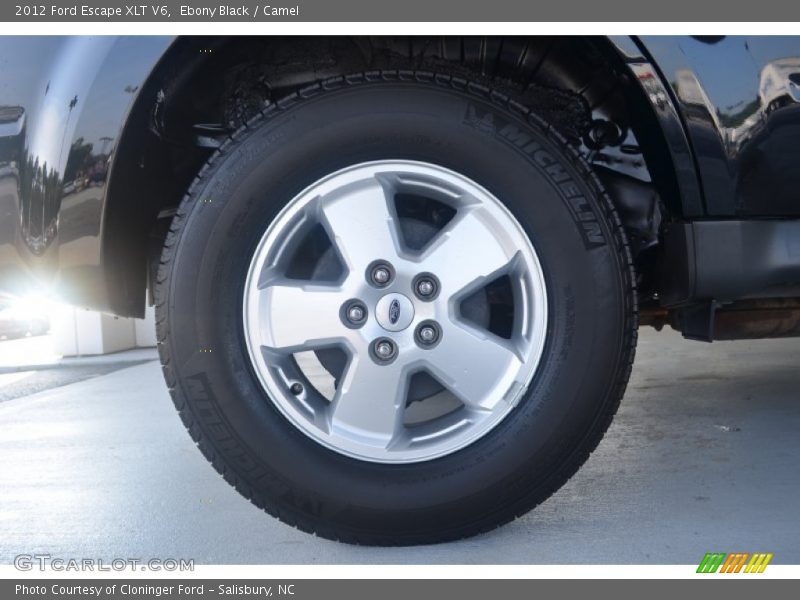 Ebony Black / Camel 2012 Ford Escape XLT V6