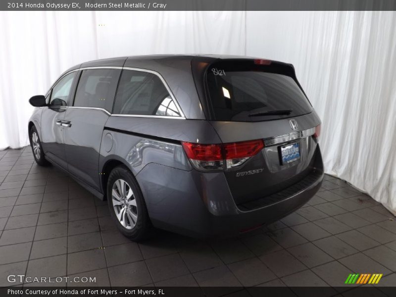 Modern Steel Metallic / Gray 2014 Honda Odyssey EX