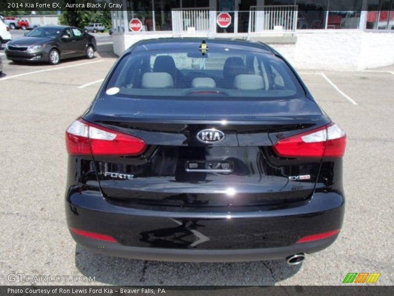 Aurora Black / Gray 2014 Kia Forte EX