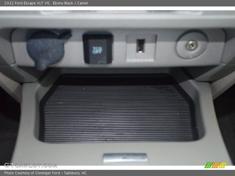 Ebony Black / Camel 2012 Ford Escape XLT V6