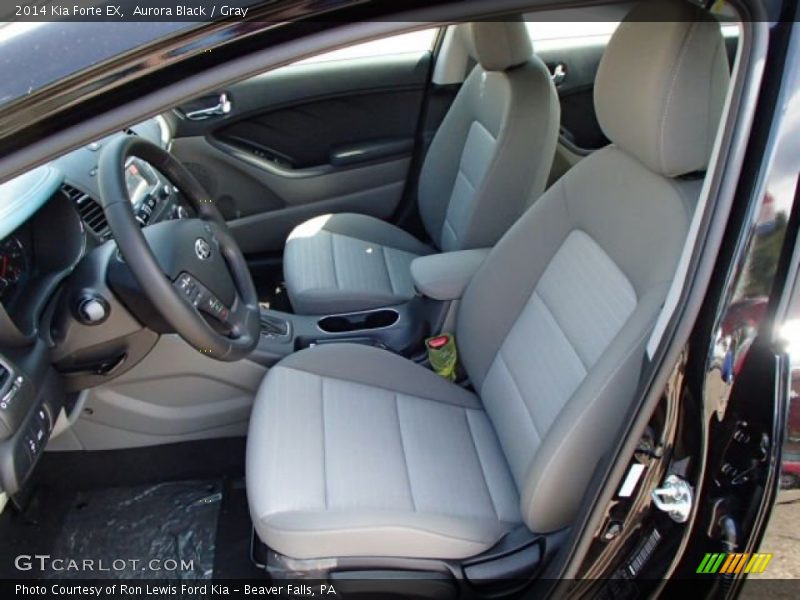 Front Seat of 2014 Forte EX