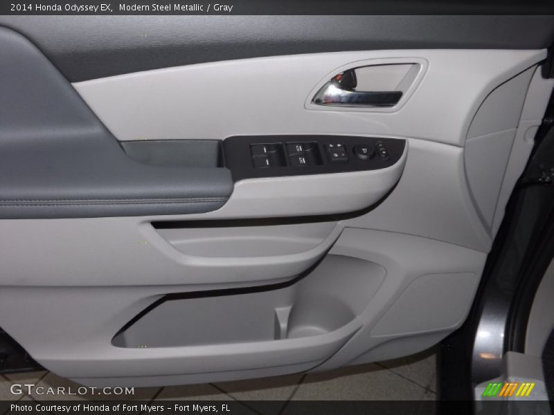 Modern Steel Metallic / Gray 2014 Honda Odyssey EX