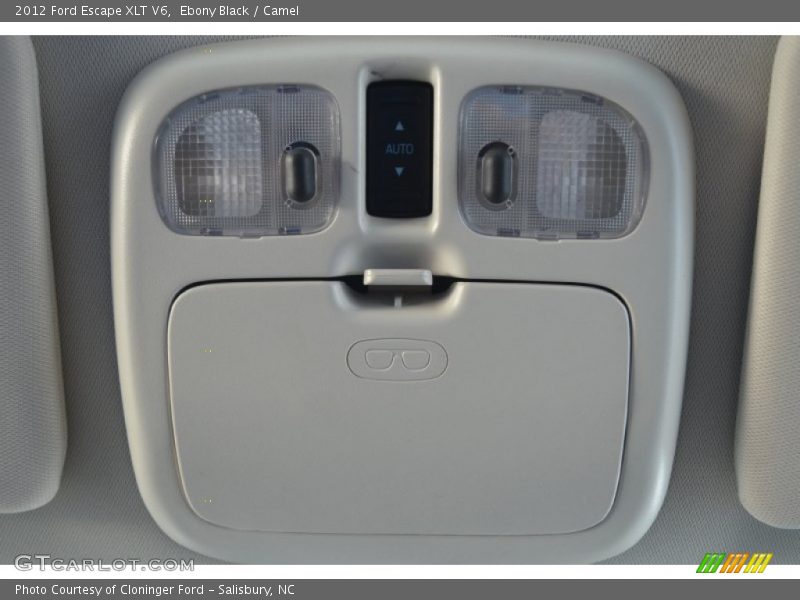 Ebony Black / Camel 2012 Ford Escape XLT V6