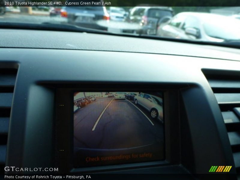 Cypress Green Pearl / Ash 2010 Toyota Highlander SE 4WD