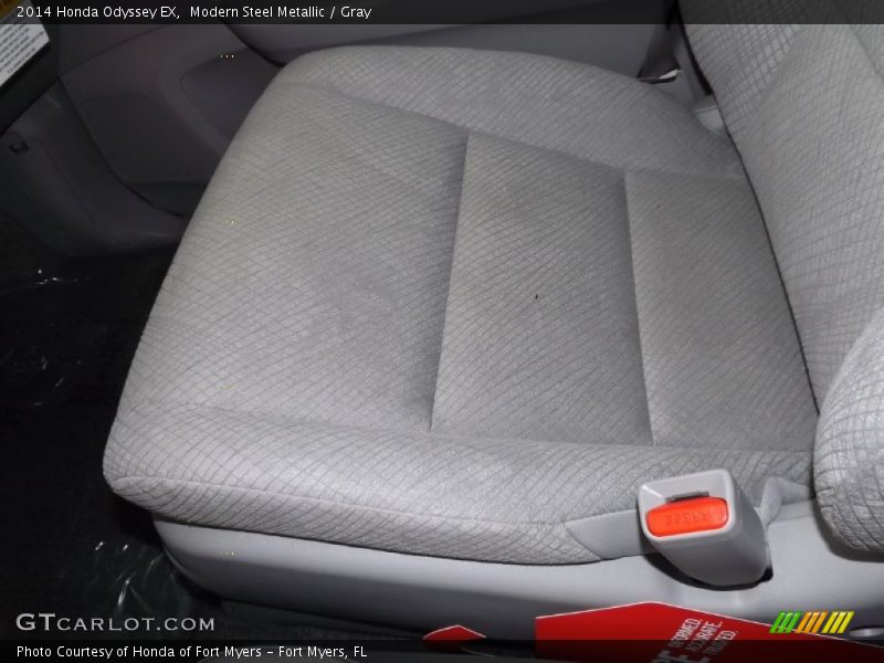 Modern Steel Metallic / Gray 2014 Honda Odyssey EX
