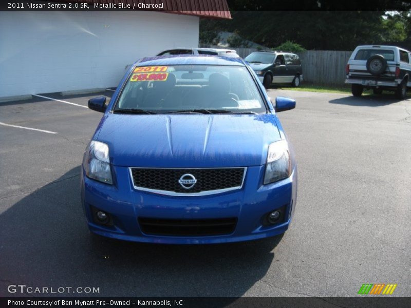 Metallic Blue / Charcoal 2011 Nissan Sentra 2.0 SR