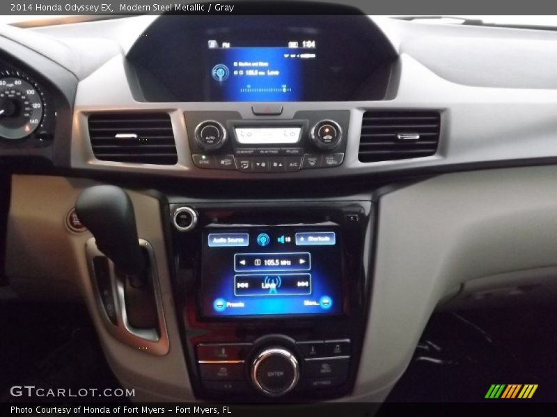 Modern Steel Metallic / Gray 2014 Honda Odyssey EX