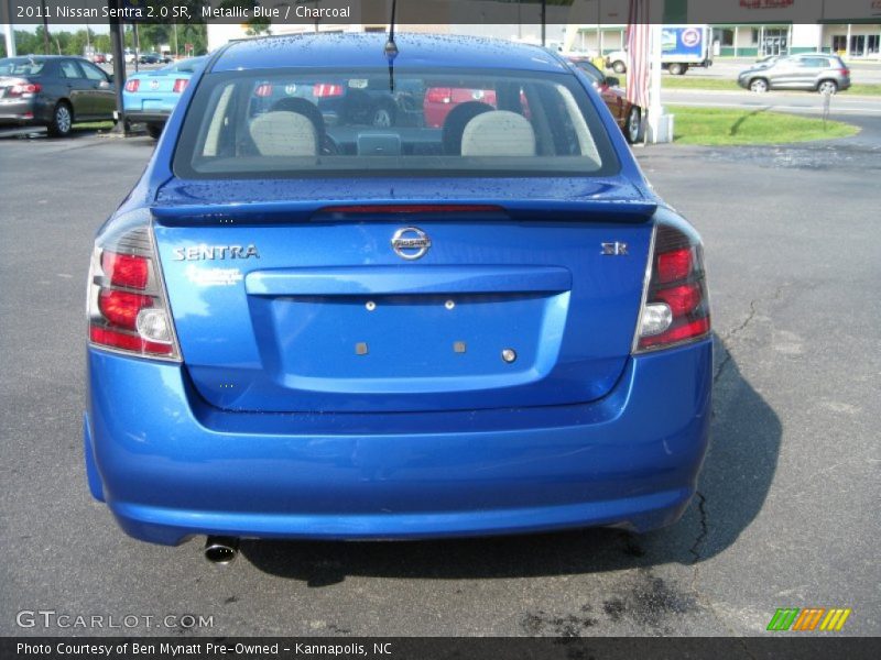 Metallic Blue / Charcoal 2011 Nissan Sentra 2.0 SR