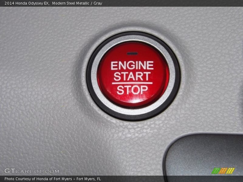 Modern Steel Metallic / Gray 2014 Honda Odyssey EX