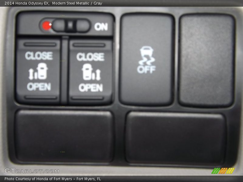 Modern Steel Metallic / Gray 2014 Honda Odyssey EX