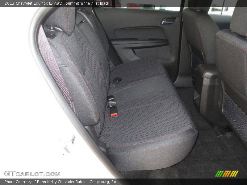 Summit White / Jet Black 2013 Chevrolet Equinox LS AWD