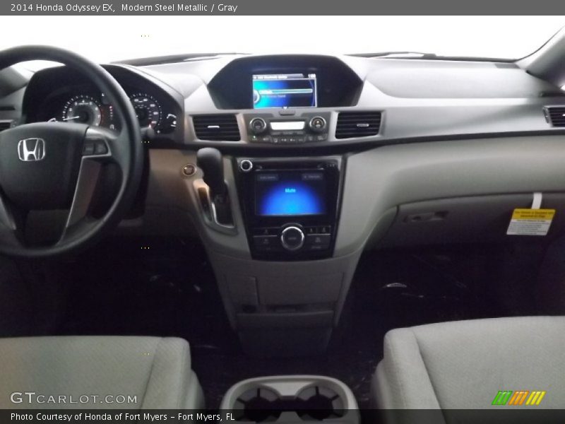 Modern Steel Metallic / Gray 2014 Honda Odyssey EX