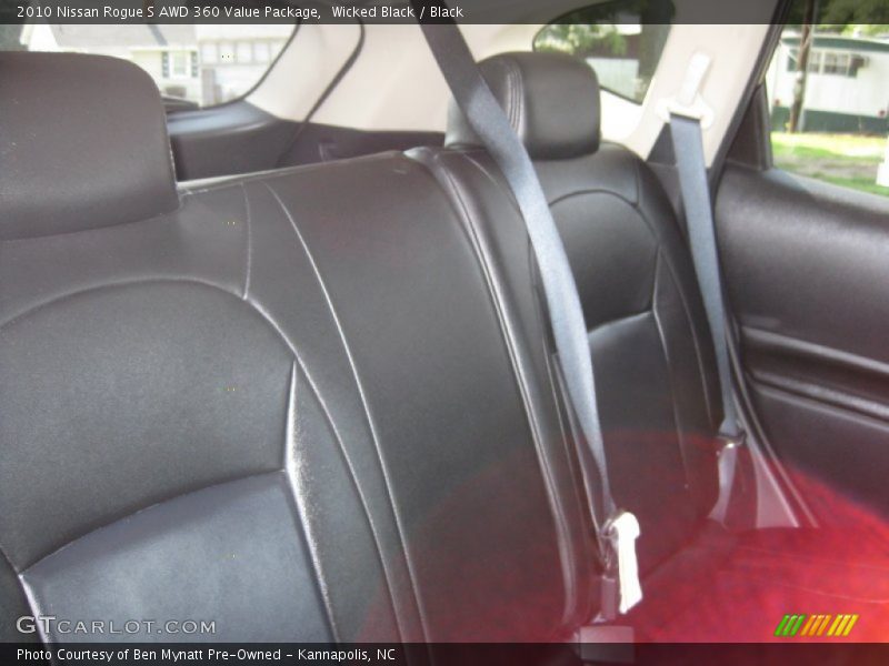 Wicked Black / Black 2010 Nissan Rogue S AWD 360 Value Package