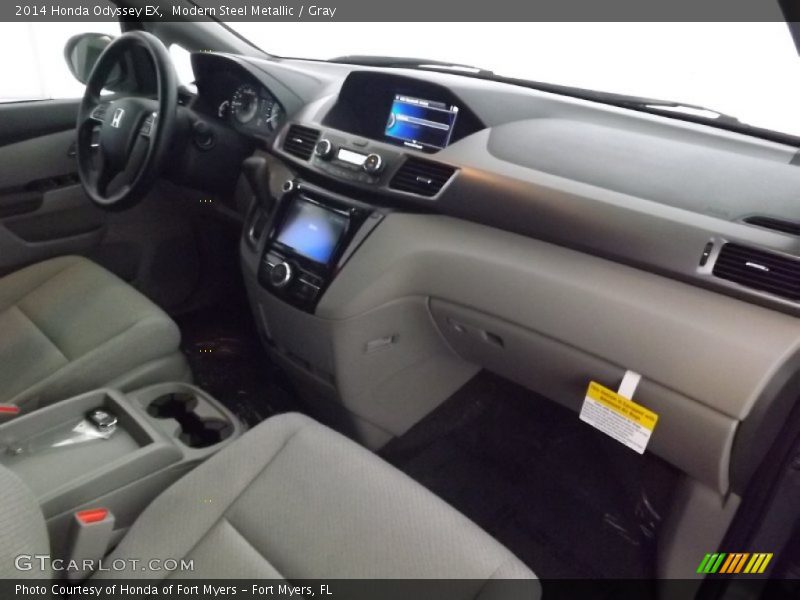 Modern Steel Metallic / Gray 2014 Honda Odyssey EX