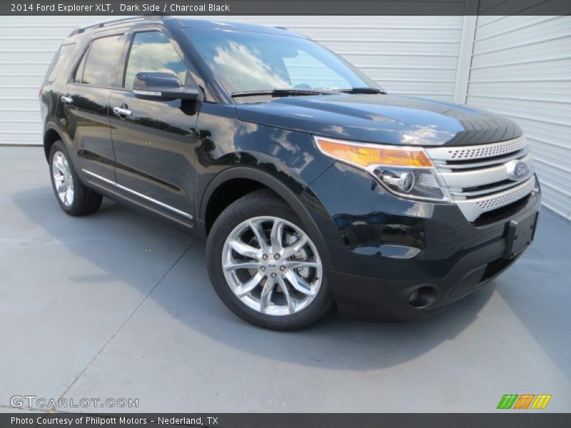 Dark Side / Charcoal Black 2014 Ford Explorer XLT