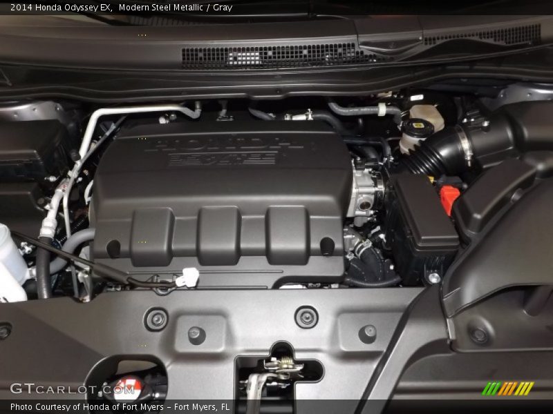 Modern Steel Metallic / Gray 2014 Honda Odyssey EX