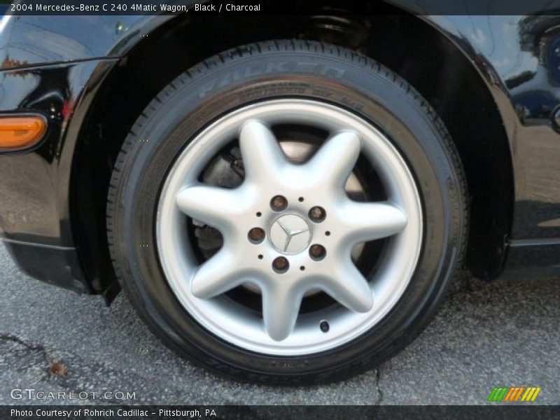 Black / Charcoal 2004 Mercedes-Benz C 240 4Matic Wagon