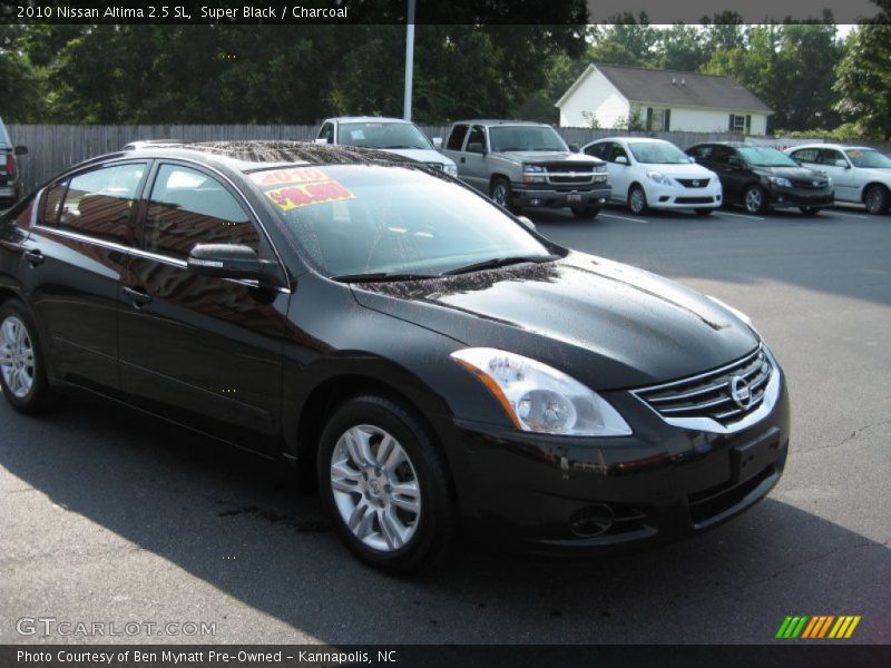 Super Black / Charcoal 2010 Nissan Altima 2.5 SL