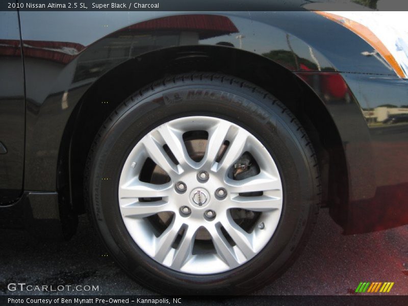 Super Black / Charcoal 2010 Nissan Altima 2.5 SL