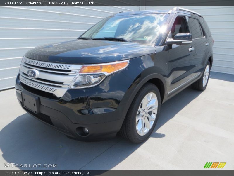 Dark Side / Charcoal Black 2014 Ford Explorer XLT