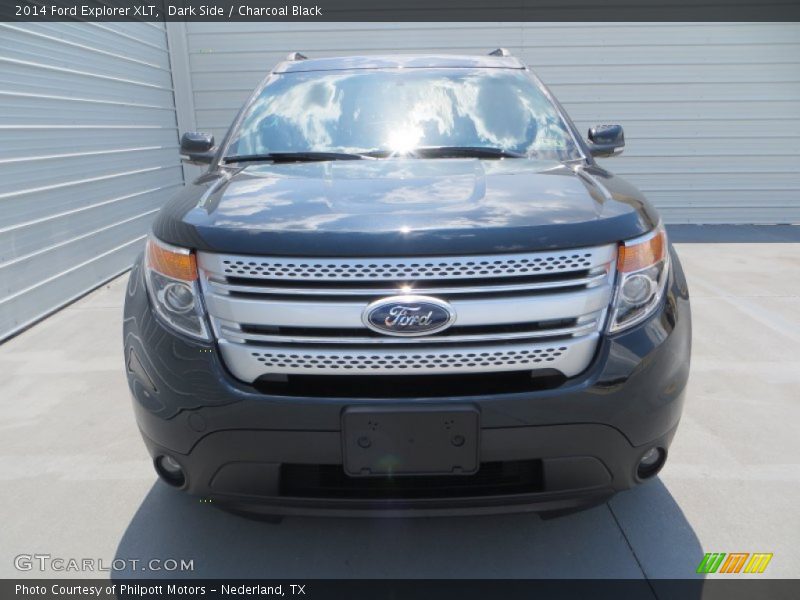 Dark Side / Charcoal Black 2014 Ford Explorer XLT