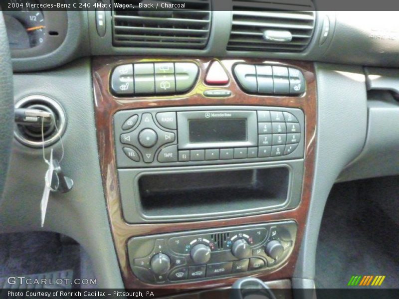 Black / Charcoal 2004 Mercedes-Benz C 240 4Matic Wagon