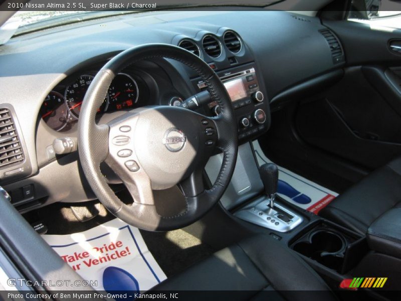 Super Black / Charcoal 2010 Nissan Altima 2.5 SL