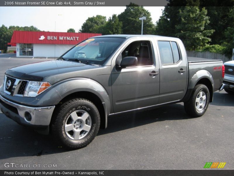 Storm Gray / Steel 2006 Nissan Frontier SE Crew Cab 4x4