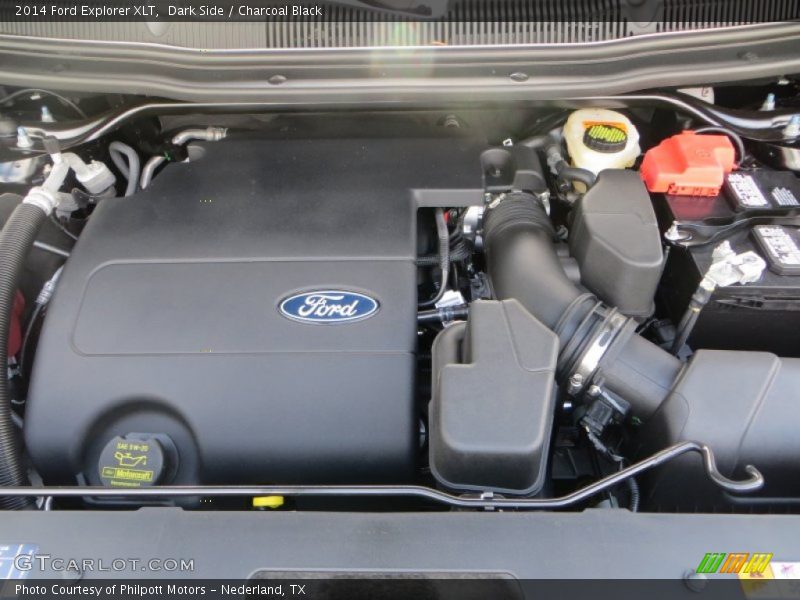 Dark Side / Charcoal Black 2014 Ford Explorer XLT