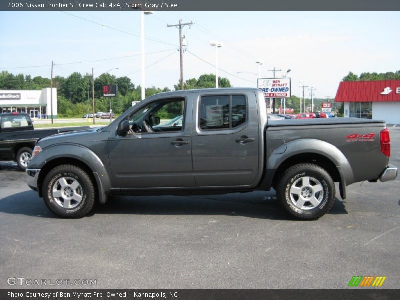 Storm Gray / Steel 2006 Nissan Frontier SE Crew Cab 4x4