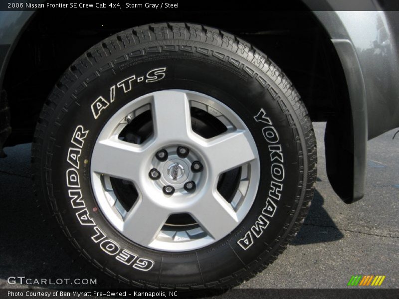 Storm Gray / Steel 2006 Nissan Frontier SE Crew Cab 4x4