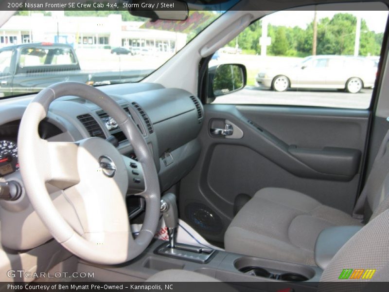 Storm Gray / Steel 2006 Nissan Frontier SE Crew Cab 4x4