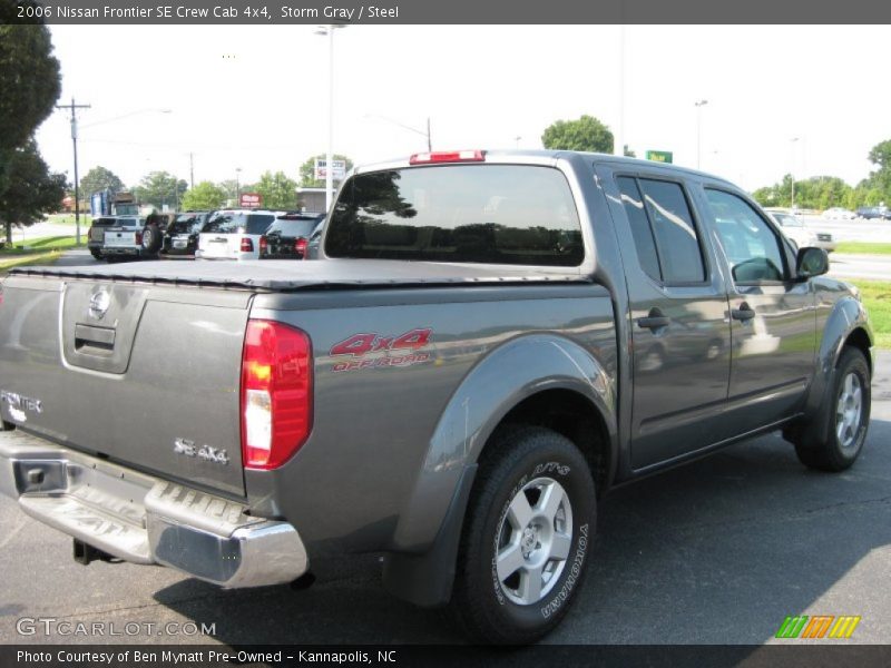 Storm Gray / Steel 2006 Nissan Frontier SE Crew Cab 4x4
