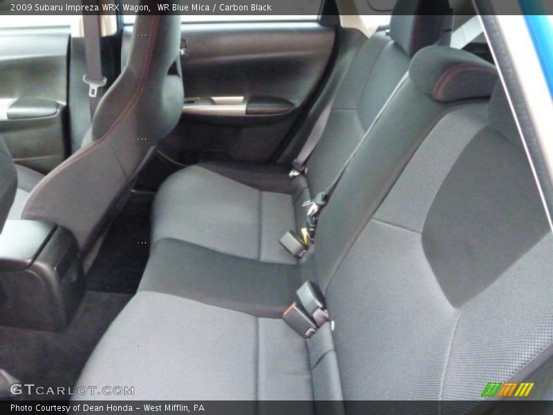 WR Blue Mica / Carbon Black 2009 Subaru Impreza WRX Wagon