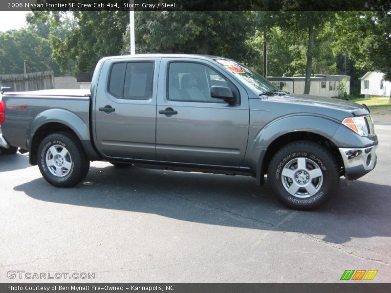 Storm Gray / Steel 2006 Nissan Frontier SE Crew Cab 4x4