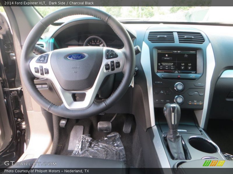 Dark Side / Charcoal Black 2014 Ford Explorer XLT