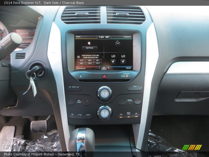 Dark Side / Charcoal Black 2014 Ford Explorer XLT