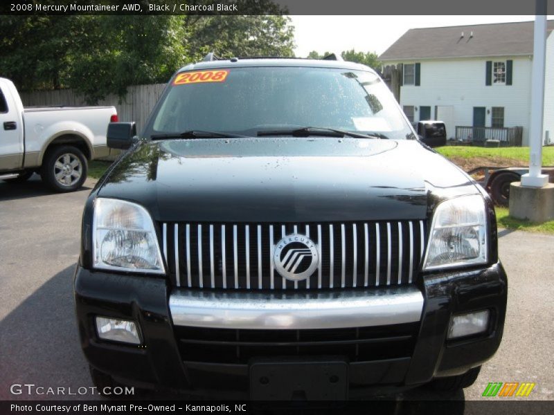 Black / Charcoal Black 2008 Mercury Mountaineer AWD