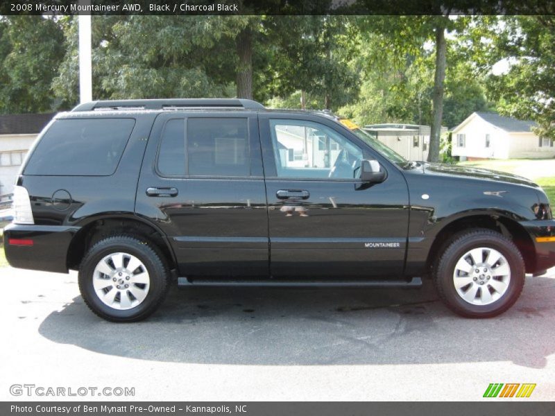 Black / Charcoal Black 2008 Mercury Mountaineer AWD