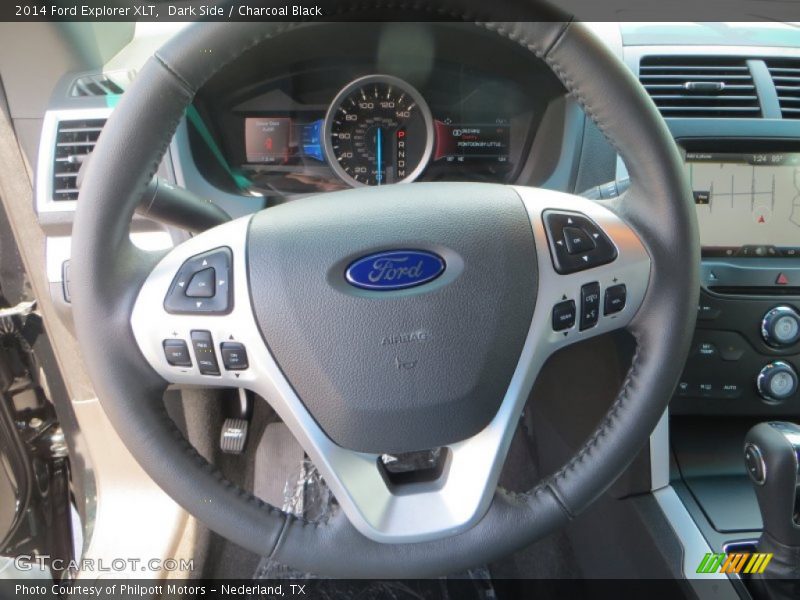 Dark Side / Charcoal Black 2014 Ford Explorer XLT