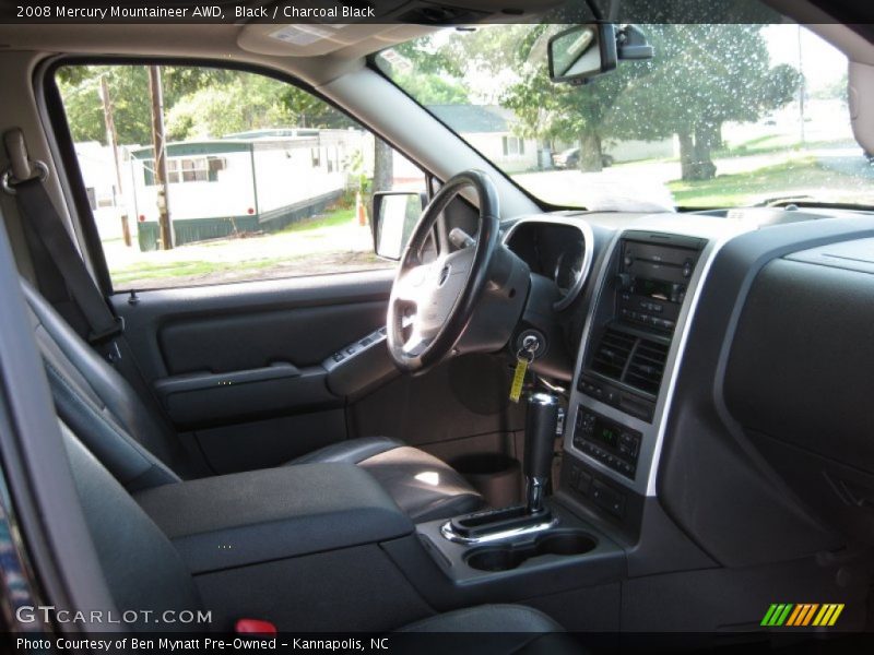 Black / Charcoal Black 2008 Mercury Mountaineer AWD