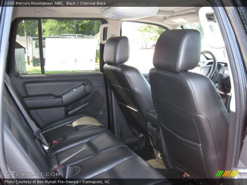 Black / Charcoal Black 2008 Mercury Mountaineer AWD