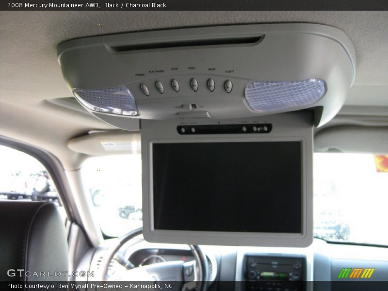 Black / Charcoal Black 2008 Mercury Mountaineer AWD